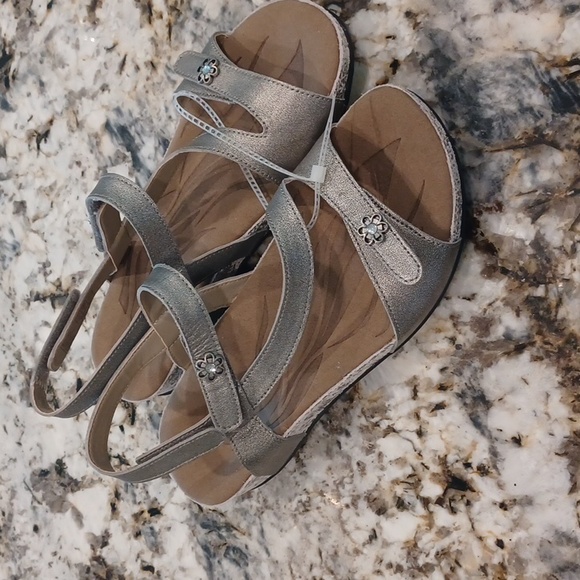 NEW Romika Fidschi 54 Comfort Sandal Pewter New Size 7 - Picture 5 of 16